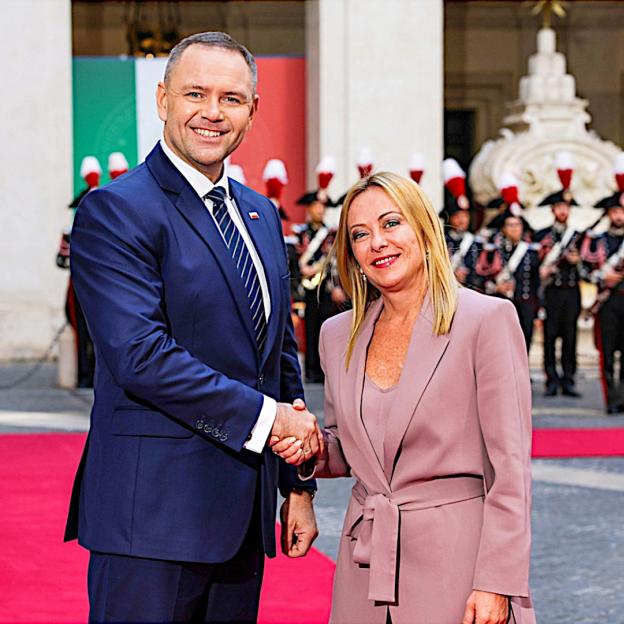 Prezydent Karol Nawrocki spotkał się z Giorgią Meloni w Rzymie. Rozmowy o bezpieczeństwie i UE–Mercosur