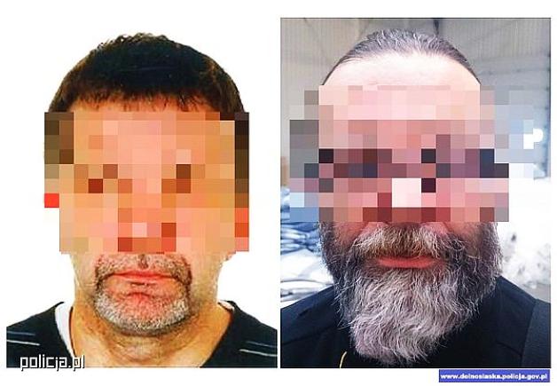 Mimo zmiany charakteryzacji wpadł groźny przestępca poszukiwany ENA