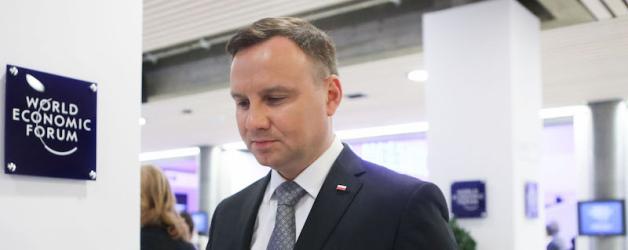 Szwajcaria: W Davos słyszymy głosy o świetnej kondycji polskiej gospodarki - mówił prezydent