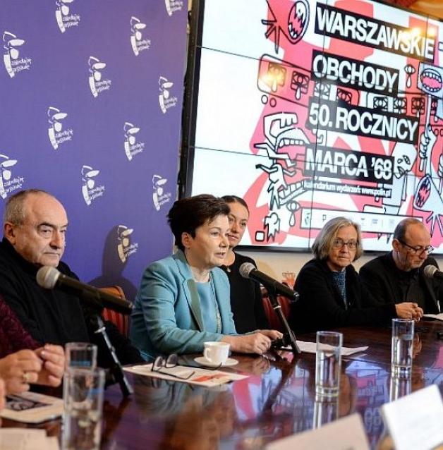 Warszawskie obchody 50. rocznicy Marca '68