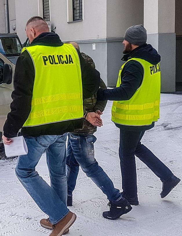 Postrzelił mężczyznę. Szybko ustalony i zatrzymany przez Policję