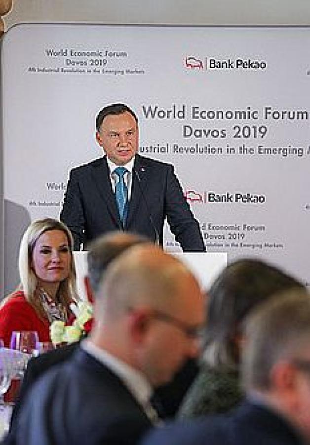 Prezydent w szwajcarskim Davos: Miarą skuteczności polityków jest poziom innowacyjności ich krajów. Rozmowy m.in. z Prezydentem Brazylii
