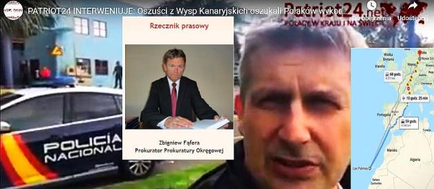 [VIDEO] Nasza interwencja na Wyspach Kanaryjskich przyniosła efekt. Prokuratura Okręgowa w Zielonej Górze nakazała kontynuowanie międzynarodowych działań śledczych! Chodzi o wyłudzenie 118 tysięcy euro!
