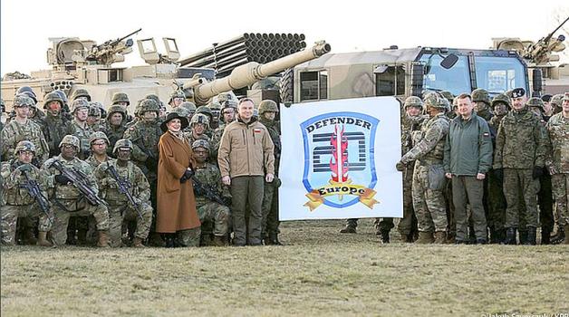 [VIDEO] Prezydent: Ruszają ćwiczenia DEFENDER-Europe 20. To ogromne przedsięwzięcie militarne wspólnie z Armią Stanów Zjednoczonych