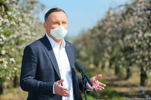 Prezydent na spotkani z sadownikami. Rolnicy nie zostaną bez pomocy