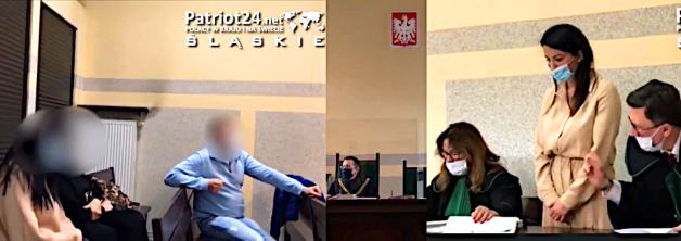 [VIDEO] Policjanci rozebrali ją 2 razy. Prokurator miał mieć „mocne dowody”. Tyczasem przed sądem nie ma ani prokuratora, ani dowodów. Oprócz zeznań „dyżurnych świadków” zastrzegających sobie anonimowość!
