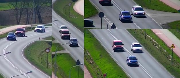 [VIDEO] Dron dba o bezpieczeństwo niechronionych uczestników ruchu drogowego