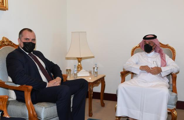 Wizyta robocza Szefa BPM Jakuba Kumocha w Państwie Katar. Tematyka prezydenckiej wizyty w Katarze oraz wywołanego przez Białoruś kryzysu migracyjnego była również przedmiotem spotkania Szefa BPM z przedstawicielami katarskich mediów