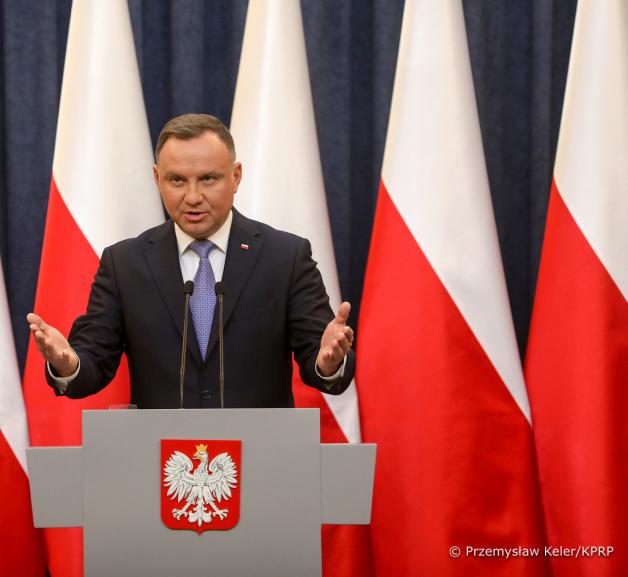[VIDEO] Prezydent zawetował ustawę o radiofonii i telewizji. Kwestia przestrzegania traktatu polsko–amerykańskiego niezwykle istotna. Przywołał przykład inwestycji Francji, Hiszpanii, Niemiec i innych państw