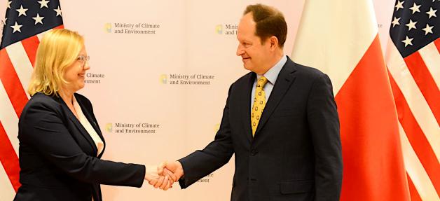 Spotkanie minister Anny Moskwy z Ambasadorem USA