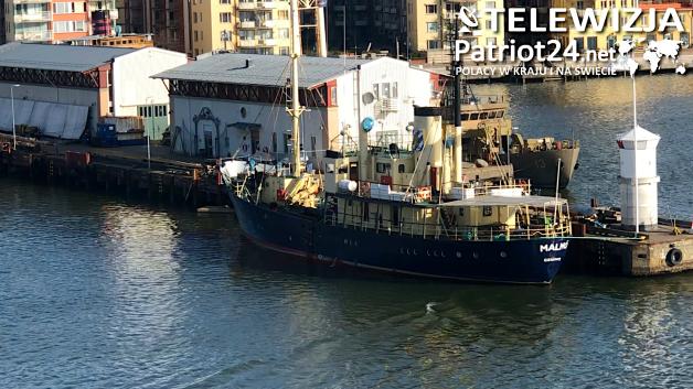 [VIDEO] Wypływamy promem z potężnego portu w Goteborgu