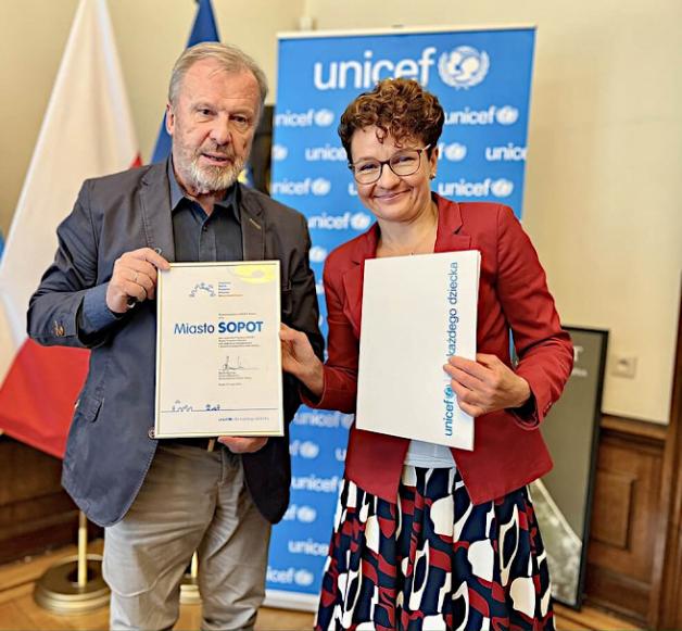Sopot przystępuje do programu UNICEF Miasto Przyjazne Dzieciom