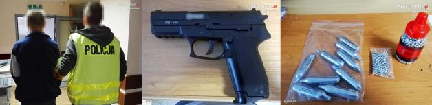 Wiatrówka, kłótnia i metalowe kulki, partnerka w szpitalu. Są zarzuty