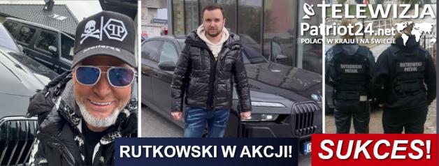 [VIDEO]  SUKCES BIURA RUTKOWSKI W MNIEJ, NIŻ 24 GODZINY: BMW o wartości bez mała 1 miliona złotych wróciło błyskawicznie do prawowitego właściciela!  