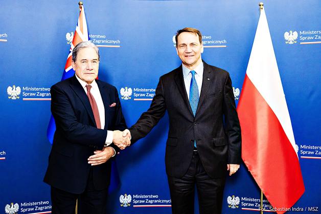 Minister Radosław Sikorski spotkał się z ministrem spraw zagranicznych Nowej Zelandii