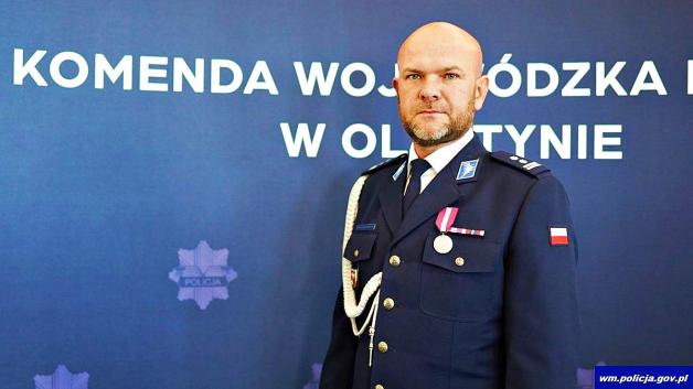 Policjant w czasie wolnym od służby uratował życie półtorarocznego chłopca