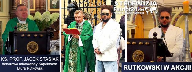 [VIDEO] PATRIOT24 RUTKOWSKI W AKCJI: Msza Święta i poświęcenie aut „Rutkowski Patrol” przez Księdza Profesora Jacka Stasiaka