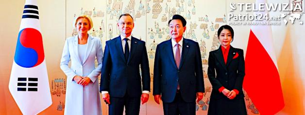 [VIDEO] Seul. Rozmowy Prezydentów Polski i Republiki Korei