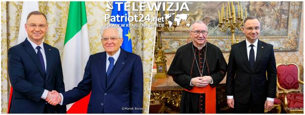 [VIDEO] Włochy. Rozmowy polityczne Prezydenta