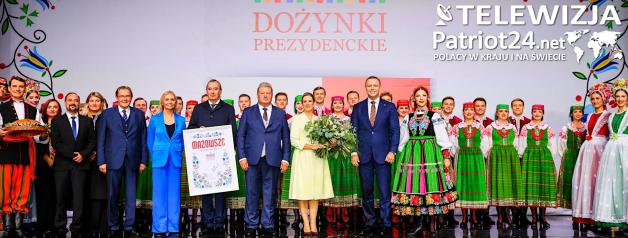 [VIDEO] Wielkie Święto Plonów w Pałacu Prezydenckim