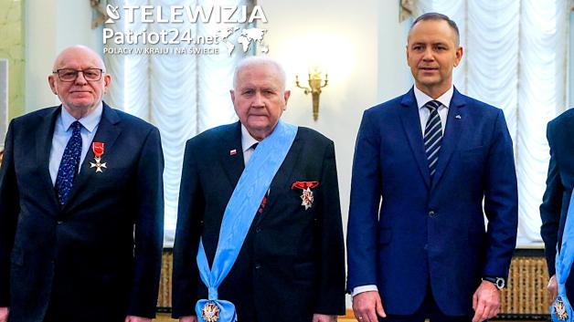 [VIDEO] Prezydent wręczył Ordery Orła Białego i Ordery Odrodzenia Polski