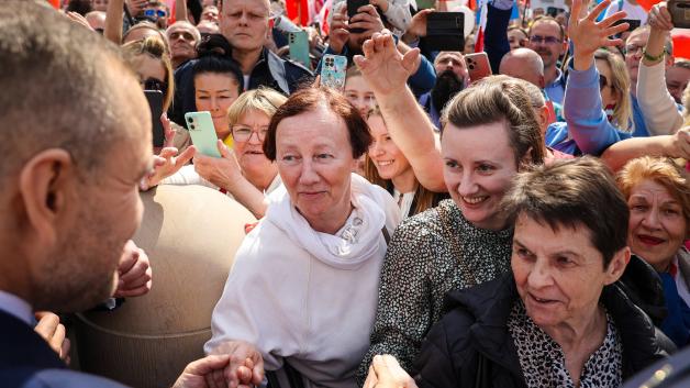 [VIDEO] Narodowy Marsz Życia z udziałem Prezydenta Karola Nawrockiego